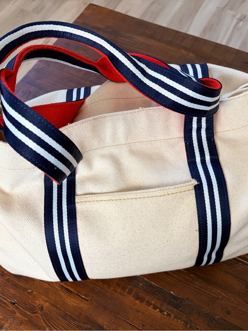 J. Crew - Canvas Beach Tote - Picture 2 of 4
